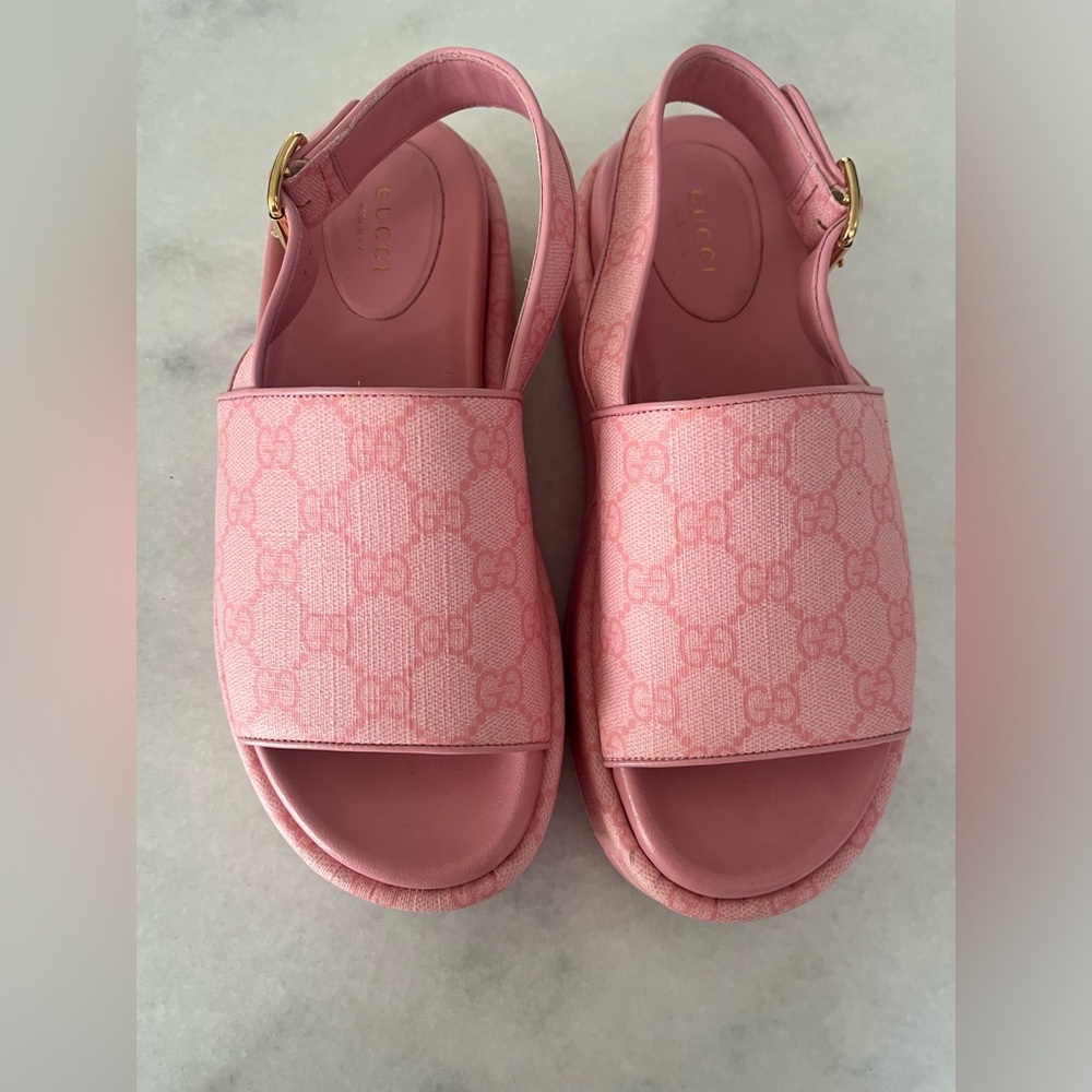 Gucci platform sandals